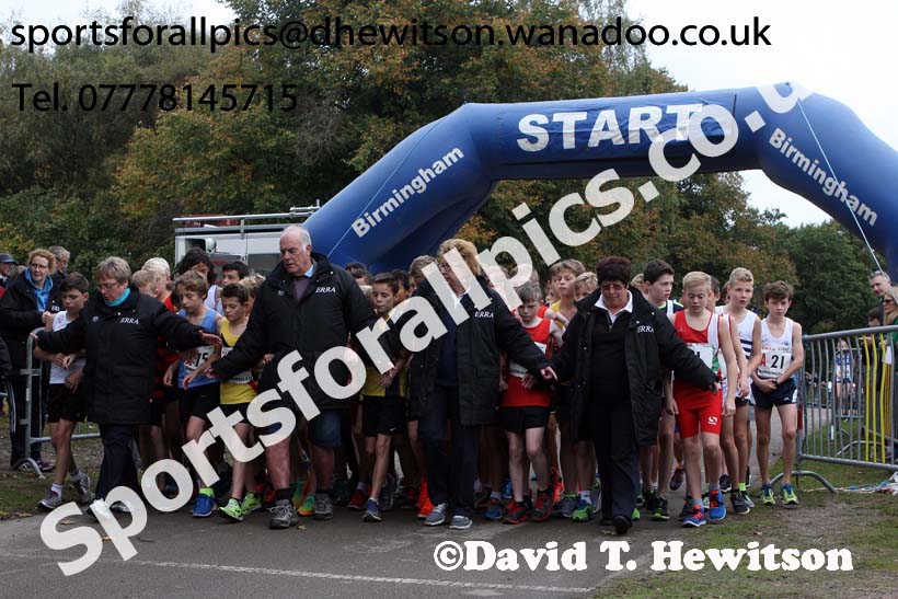 Boys under-13s ERRA Road Relays, Sutton Coldifield, Birmingham. Photo: David T. Hewitson/Sports for All Pics
